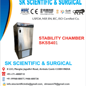 Stability Chamber Manufacturer in India