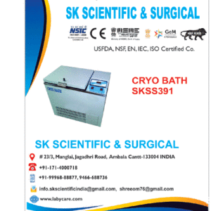 Cryo Bath Manufacturer in India