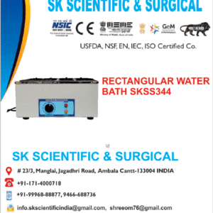 Rectangular Water Bath Manufacturer in India