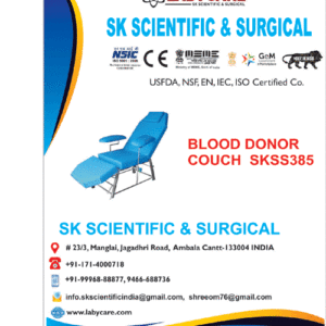 Blood Donor Couch Manufacturer in India