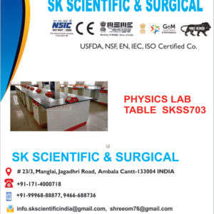 Physics Lab Table Manufacturer in India