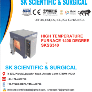 High Temperature furnace 1400 Degree Manufacturer in India