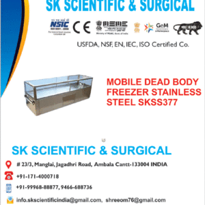 Mobile Dead Body Freezer Manufacturers in India