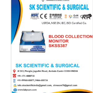 Blood Collection Monitor Manufacturer in India