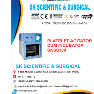 Platelet Agitator Cum Incubator Manufacturer in India