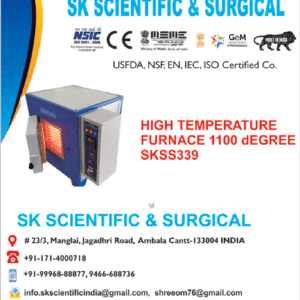 High Temperature 1100 degree Manufacturer in India
