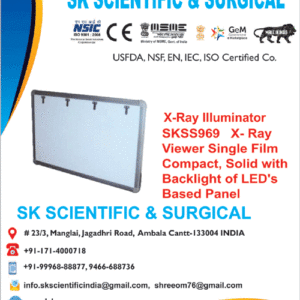 X Ray Illuminator Single film compact, solid With Backlight Of led Based Panel