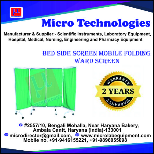 Bed-Side-Screen-Mobile-Folding-Ward-Screen